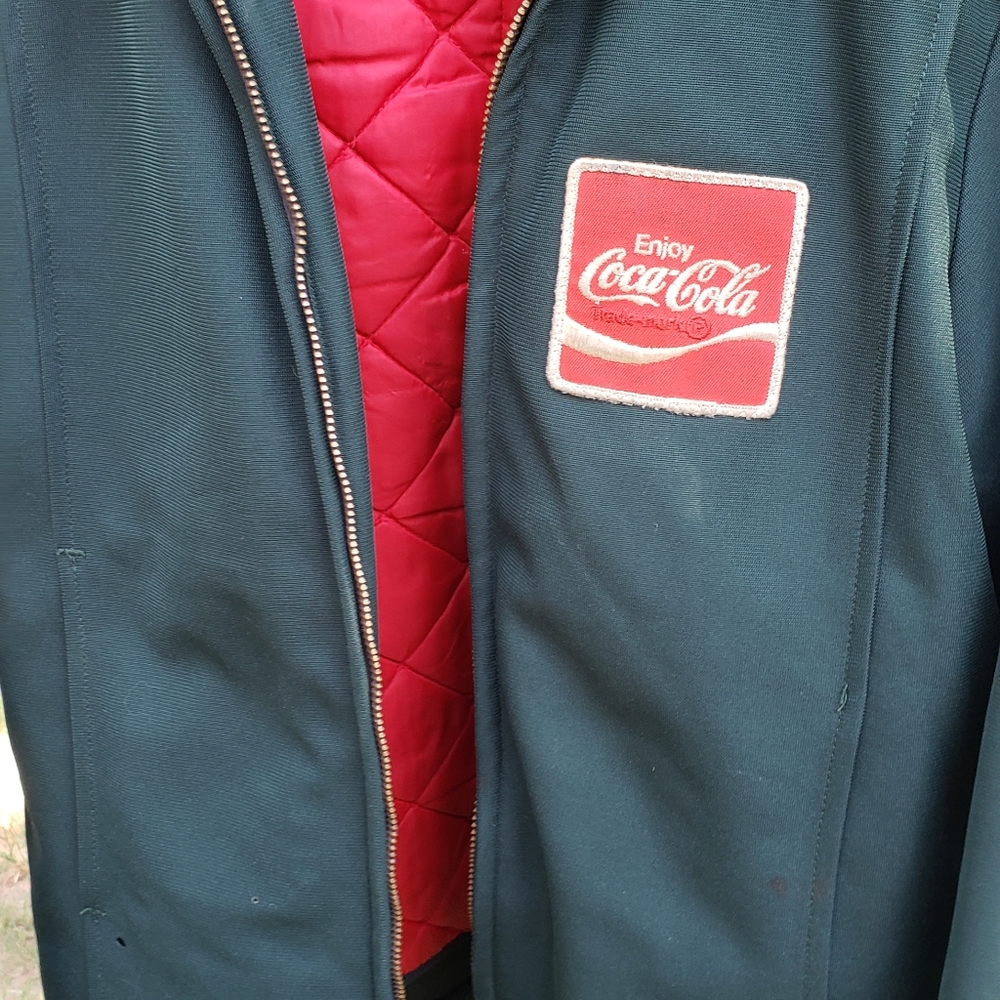 VINTAGE 70s Original Coca Cola Work Jacket